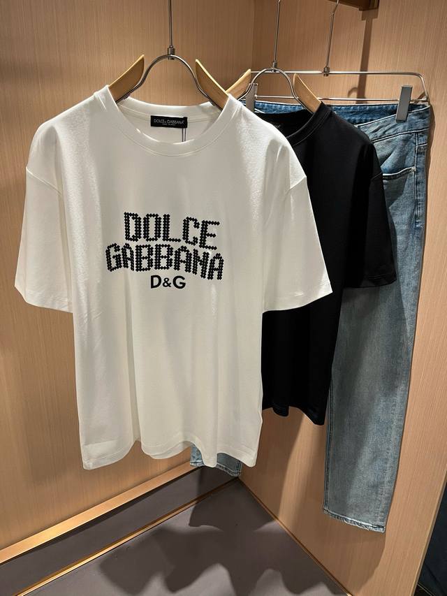 Dolce & Gabba*A 2026 Spring Summer New Unisex Short-Sleeve T-Shirt, Available No