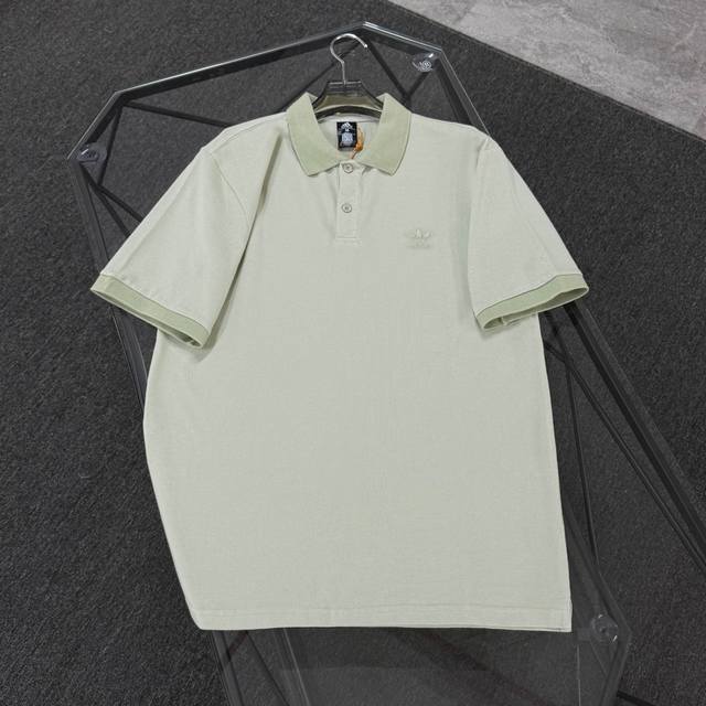 Adidas Originals Polo Shirt, 2025 High-Quality Version. Made of 300g high-densit