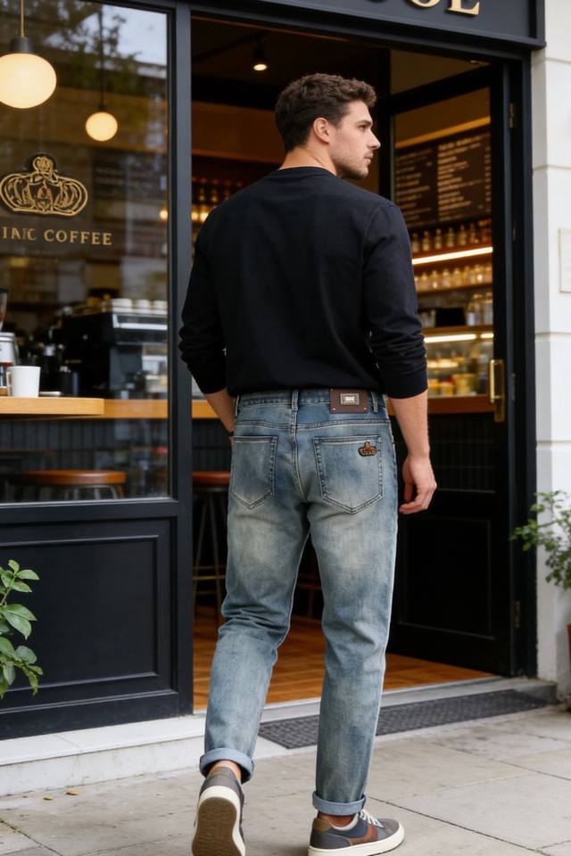 Dolce & Gabbana Summer 2026 New Arrival! These stylish and versatile men's jeans