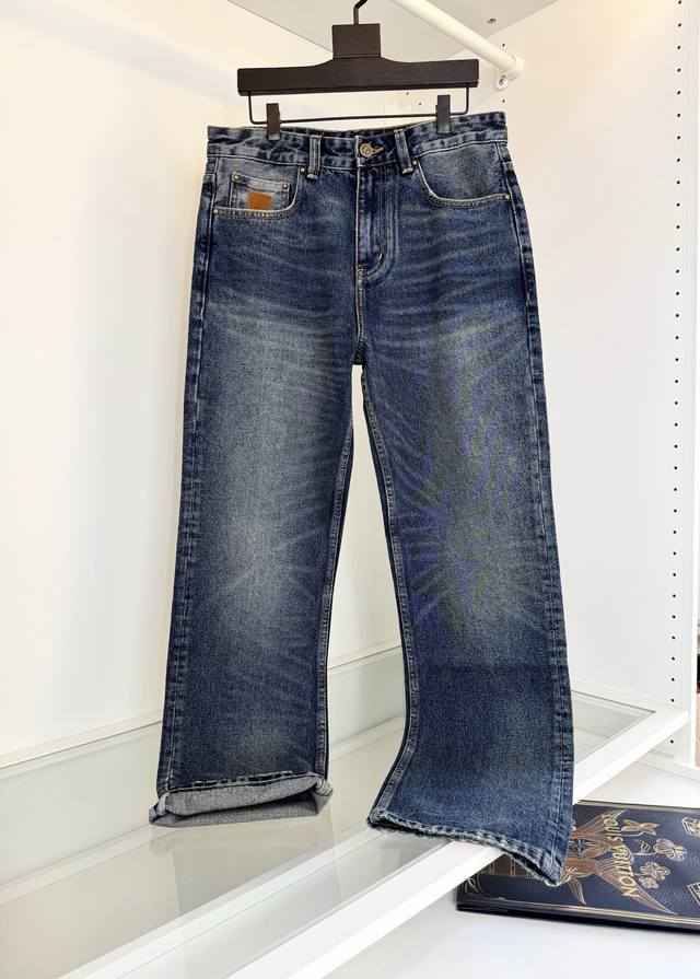 Louis*den l*V 2026 Spring New Style Slightly Loose Straight Leg Classic Versatil Louis*den l*V 2026 Spring New Style Slightly Loose Straight Leg Classic Versatil