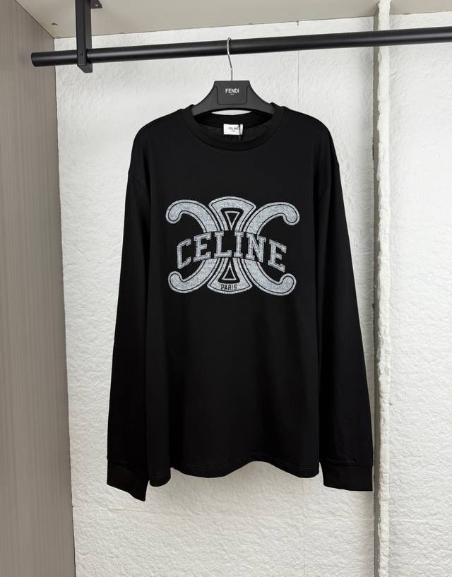 Celine T-shirt with Button Print, Short Sleeve, Sizes ML XL Celine T-shirt with Button Print, Short Sleeve, Sizes ML XL