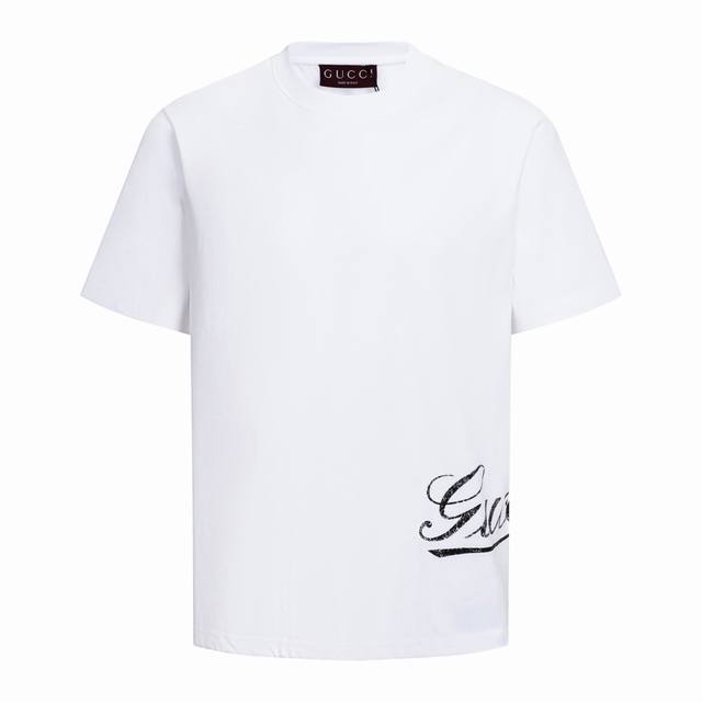 Guc 26Ss Floral Letter Print Short-Sleeve T-Shirt, originally purchased for 2,46