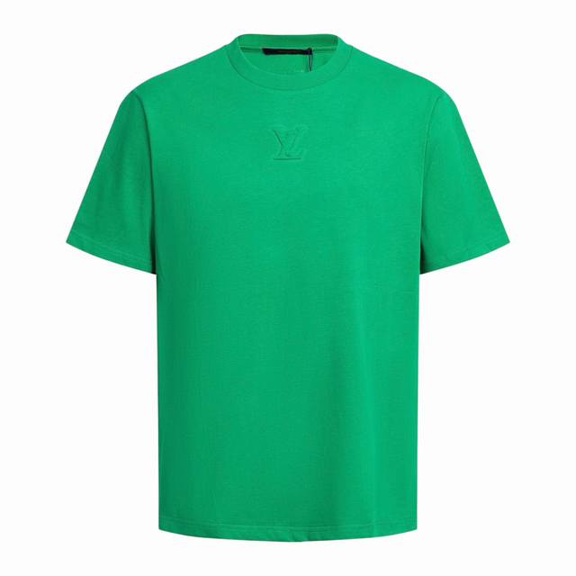 1V 26Ss Embossed Short-Sleeve Shirt, Green Original Version 5. Purchased and dev