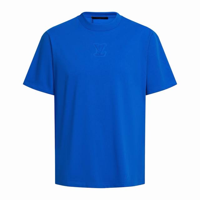 1V 26Ss Embossed Short-Sleeve T-Shirt, Blue Original Version 5. Purchased and de