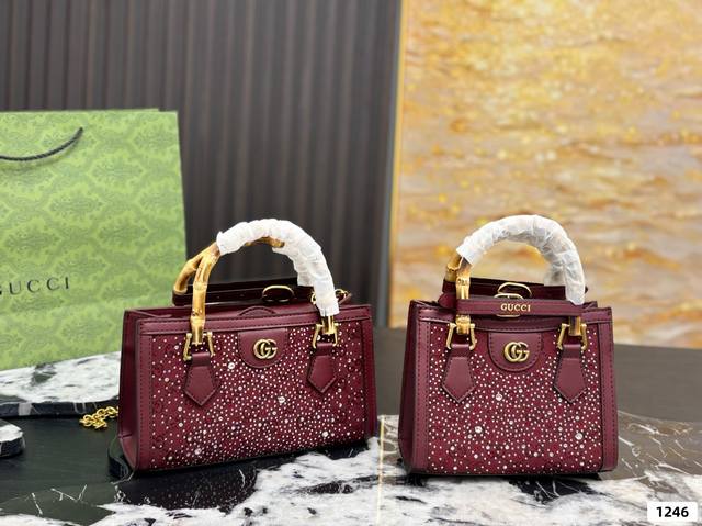 Horizontal version p Vertical version p180 Gucci bamboo handle bag. This style h