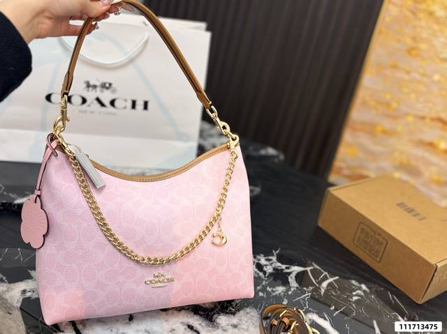 Coach New Arrival! Laurel Hobo Bag, Coach's classic moon bag, slightly larger th