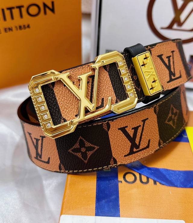 Belt: Louis Vuitton Top-Tier Replica - Waist Belt: 100% Imported Original Top-Gr