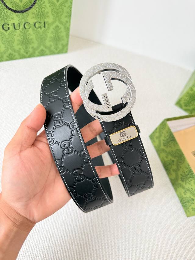 Product Name: Gucci Original Belt Belt Model: Hook buckle, pure steel buckle, to