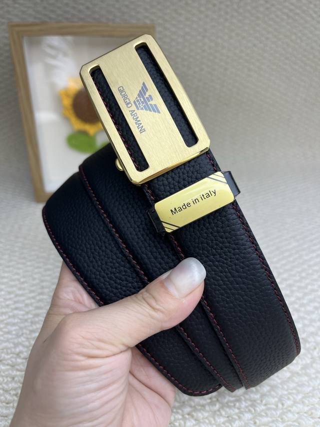 Product Name: Armani Automatic Belt Material: 100% Genuine cowhide belt, 24K pur