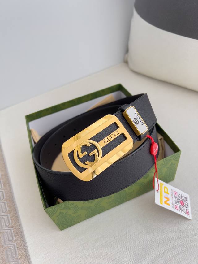 Product Name: Gucci Original Belt Belt Model: Hook buckle, pure steel buckle, to