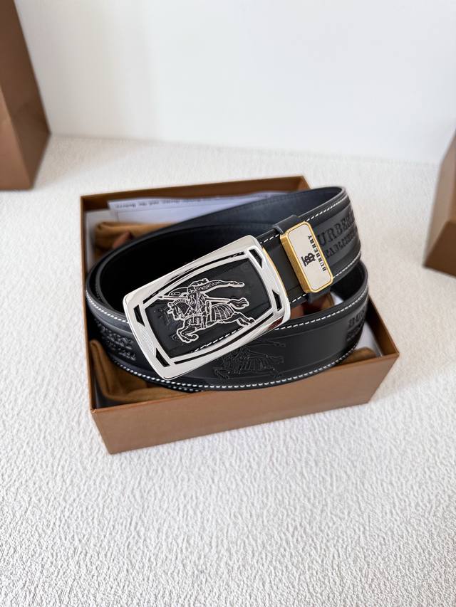 Product Name: Burberry Belt - Original Model: Hook Buckle, Classic Pure Steel Ho Product Name: Burberry Belt - Original Model: Hook Buckle, Classic Pure Steel Ho