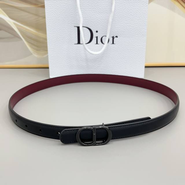 Dior 2.0cm minimalist CD buckle, a symbol of understated sophistication. The fin