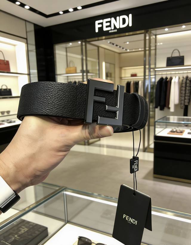 New Fd belt with 38mm wide punch pin, supports NFC chip scanning, features a log