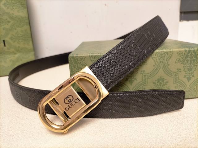 Brand: G Men's Automatic Waist Belt - Width 35mm, 316 High-Quality Steel Buckle,