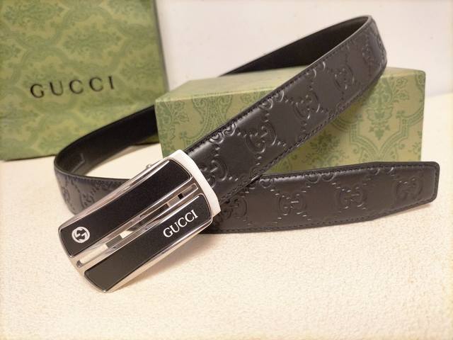 Brand: G Men's Automatic Waist Belt - Width 35mm, 316 High-Quality Steel Buckle,