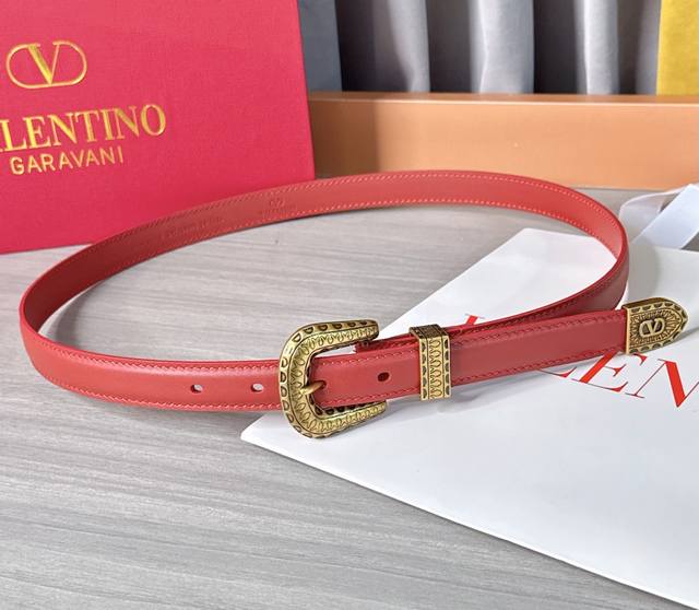 Cm Valentino belt, double-sided top-grain cowhide, length: 75.80.85.90.95.100.10