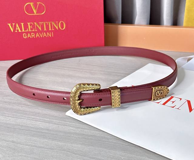 Cm Valentino belt, double-sided top-grain cowhide, length: 75.80.85.90.95.100.10