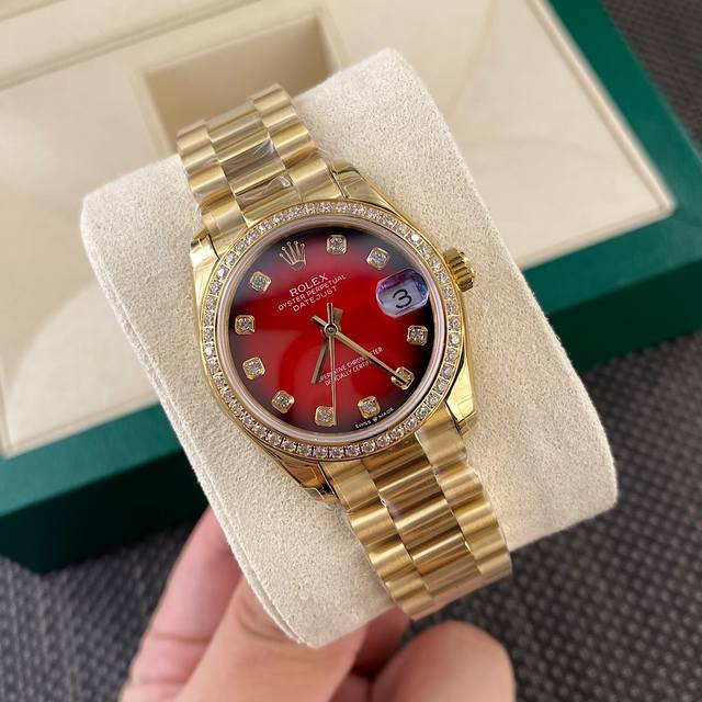 3510最新版本!专柜最新款劳力士rolex女款31尺寸日志型腕表! 烟熏红! 超级显贵气一款!定制搭载原装金瑞士sw 机芯,一芯难求!长期属于缺货状态!功能同 3510最新版本!专柜最新款劳力士rolex女款31尺寸日志型腕表! 烟熏红! 超级显贵气一款!定制搭载原装金瑞士sw 机芯,一芯难求!长期属于缺货状态!功能同