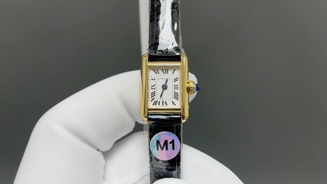 M1 original mold. The Tank Louis Cartier mini watch measures 24mm x 16.5mm x 6.2 M1 original mold. The Tank Louis Cartier mini watch measures 24mm x 16.5mm x 6.2
