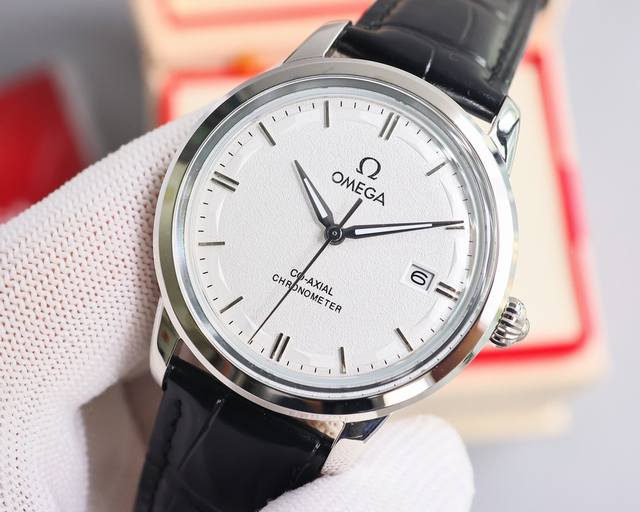 Tw Factory新款 欧米茄 Omega 蝶飞系列rn1锅盖玻璃 耗时长达6个月！超薄男士自动机械腕表，采用进口原装9015机芯 非市场国产机 ，每小时振频