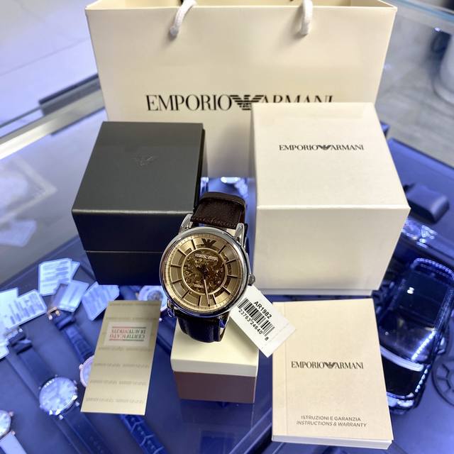 Armani Model: Ar1982 Case: 316L stainless steel Movement: Citizen (Japan) Crysta