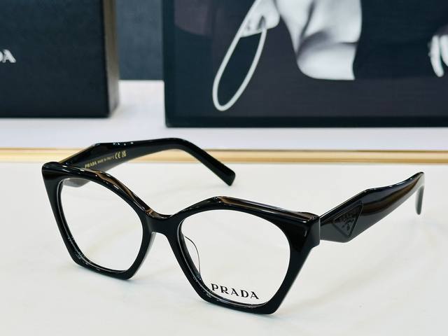 prad*普家 pr D09Vu Size：54口17-145眼镜系列堪称精湛制作 最新推出火爆款 J配光架