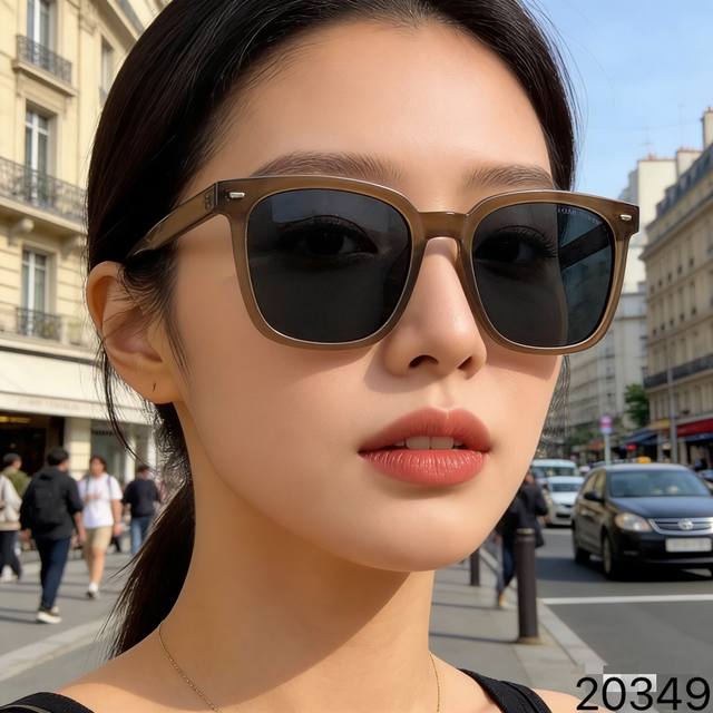 Louis Vuitto*韩版大框防晒偏光眼镜出游度假男女情侣防紫外线太阳镜潮
