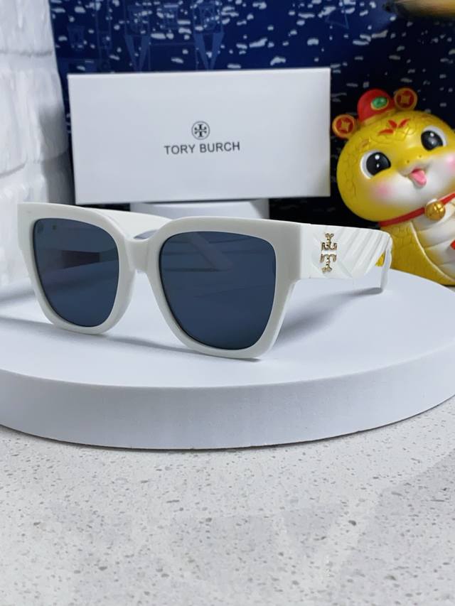Tory Burch 2026 New Women's Sunglasses, Large Square Frame, Popular Style, Celeb
