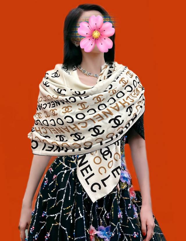 上新2026 香奈儿 Zg同步 Coco风格字母 经典设计优雅风 ~气质到骨子里 香奶奶新一季的面料超高级，真心超级柔软，丝丝顺滑 韧性很强 不容易被轻易勾丝！