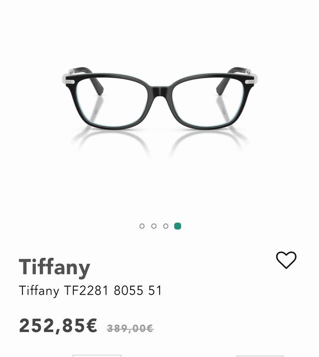 Tiffany&Co.Model：Tf2281 Size：55口17-145