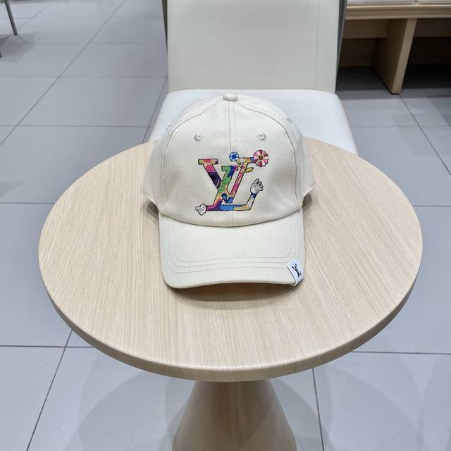 路易威登牛仔棒球帽 Louisvuitton2026新款lv棒球帽，重工打造高端大气，百搭款男女通用！跑量！