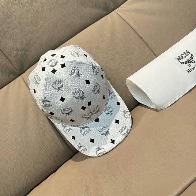 New arrival with packaging bag, MCM classic original baseball cap, 1:1 mold open