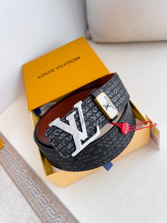 Product Name: Louis Vuitton Belt - Original Model: Hook and Buckle, Classic Pure