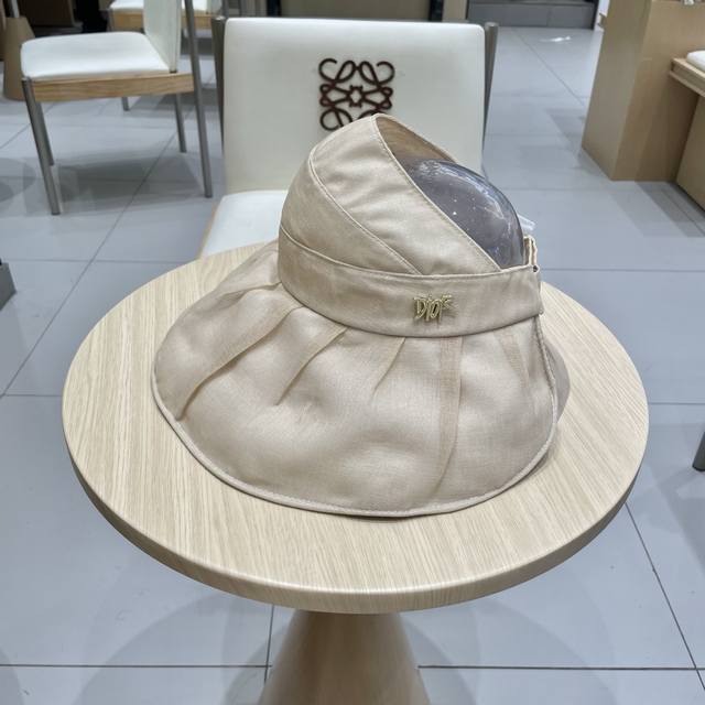 Dior Cosplay Ponytail Sun Hat, Summer Mesh Lightweight Breathable Fisherman Hat,