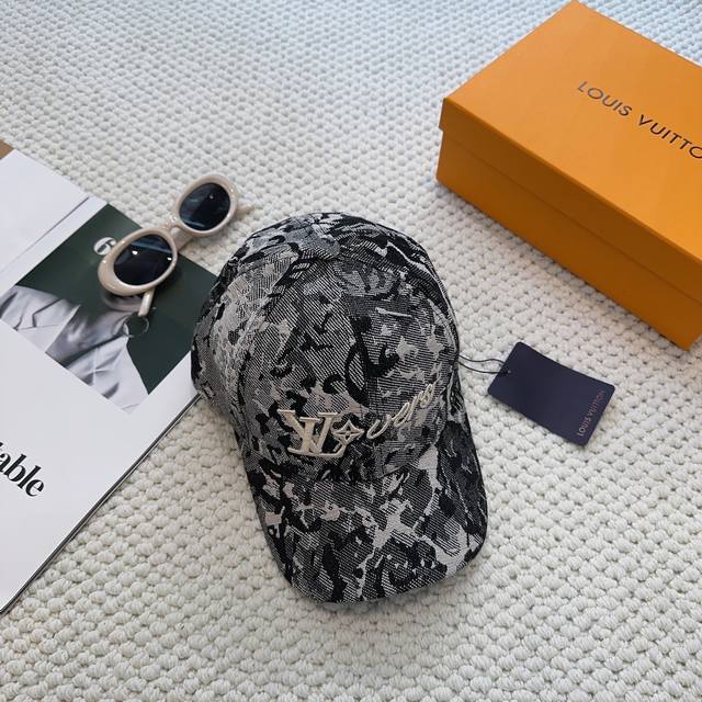 Louis Vuitton official website high-quality version, embroidered letter baseball