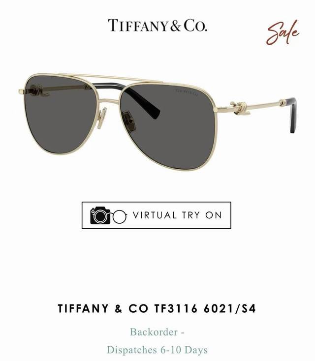 Tiffany&Co.Model：Tf3116 Size：58口16-145