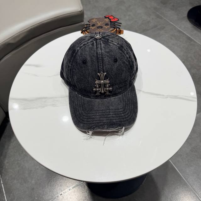 新款克罗心重工定制版棒球帽面料全新升级！质感好版型正！做了扎染工艺~ 很特别！