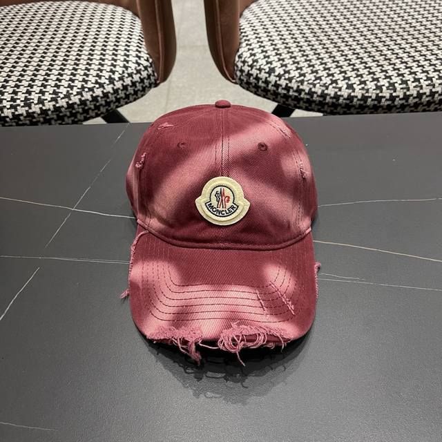 蒙口moncler新款棒球帽，网红.时尚博主的最爱！高品质舒适透气，