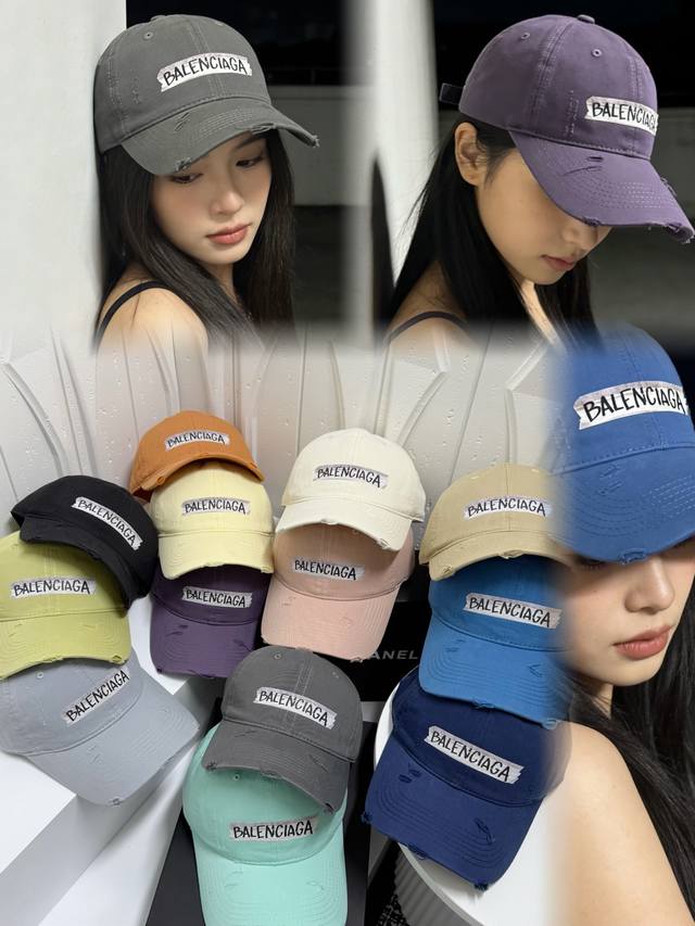 特价 配防尘袋。 Balenciaga巴黎世家 2026新款简约棒球帽，日常百搭