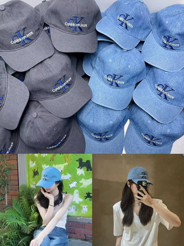 Ck牛仔棒球帽