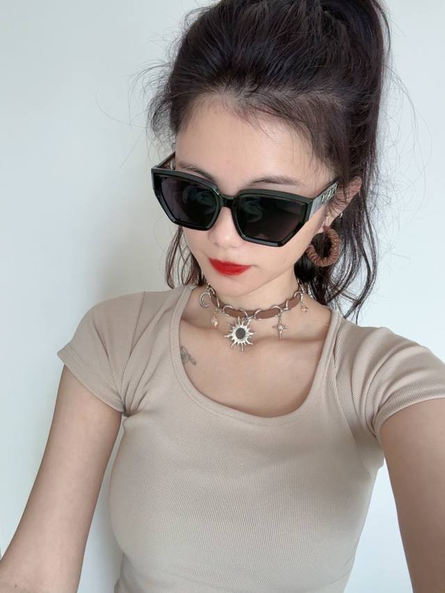 Prada square-frame sunglasses. The classic square frame design suits all face sh