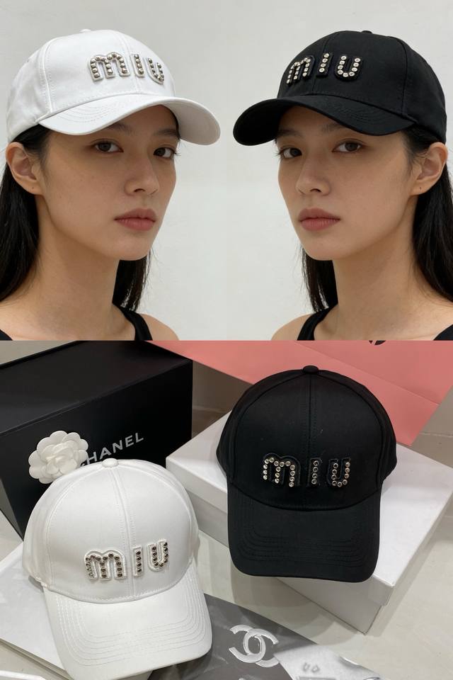 特价 配防尘袋。 Miumiu缪缪 2026新款简约棒球帽，日常百搭