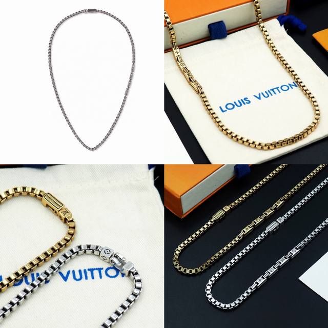 This Louis Vuitton Tailor necklace reinterprets retro design with a trendy vibe,