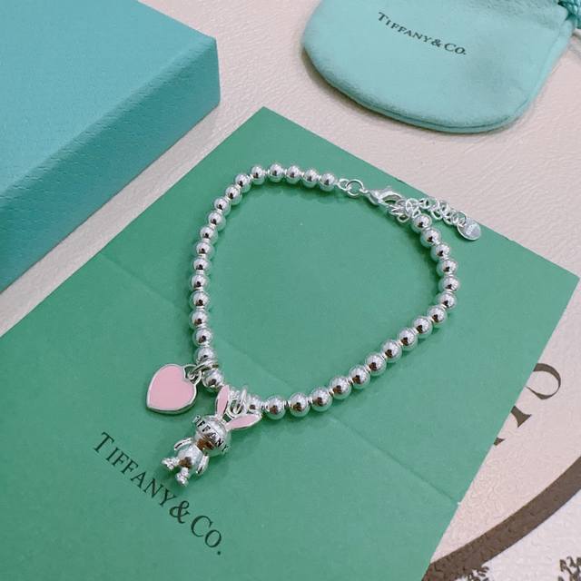 Tiffany & Co. bracelet, exquisite silver replica, same style as celebrities, han