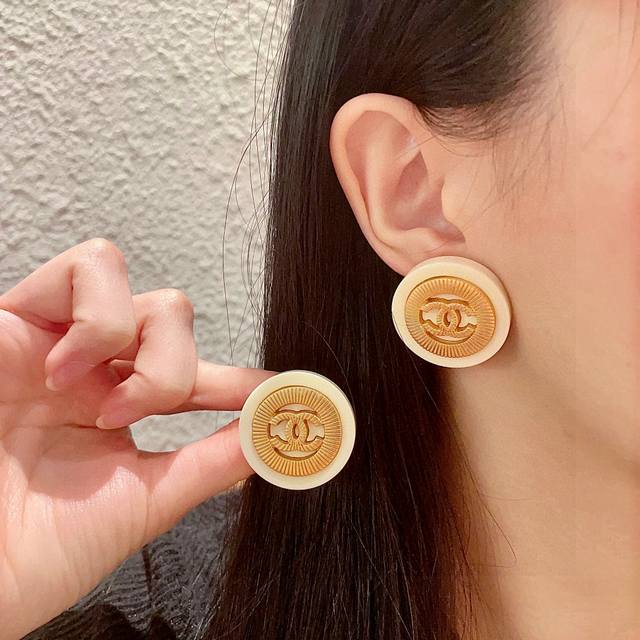 Chanel Double C earrings in three colors