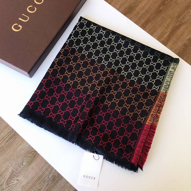 G brand, new square scarf, amazing feel, superb quality, size 140:140