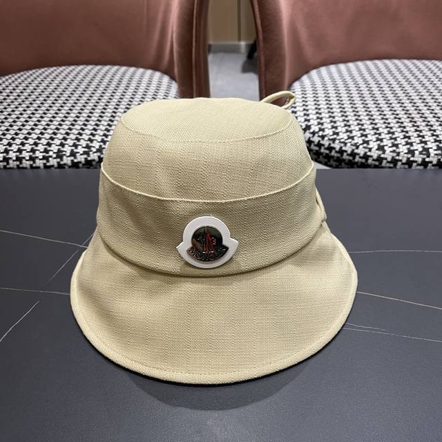 Moncler 蒙口 韩版复古百搭系带蝴蝶结渔夫帽女春夏遮阳防晒显脸小盆帽 Moncler 蒙口 韩版复古百搭系带蝴蝶结渔夫帽女春夏遮阳防晒显脸小盆帽