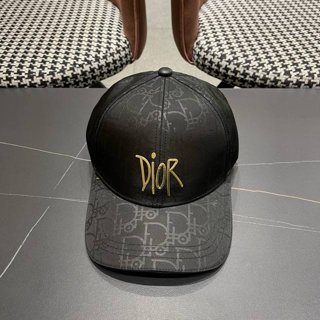 Dior baseball cap, 1:1 replica of the original from the boutique, made with ligh