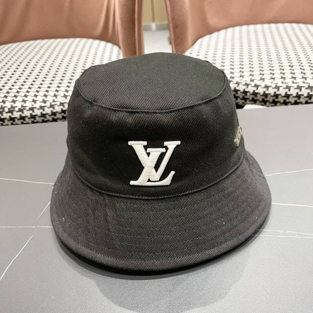 Louis Vuitton 2026 original embroidered fisherman's hat, lightweight and breatha