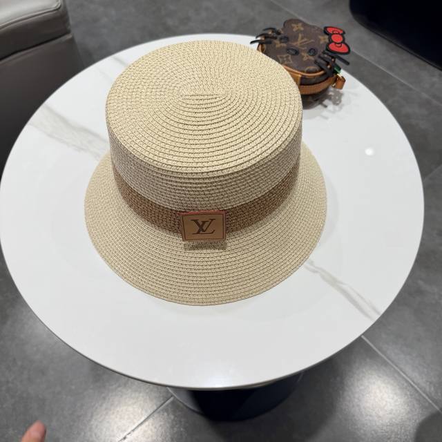 New Lv bucket hat, sun hat, super high-end style